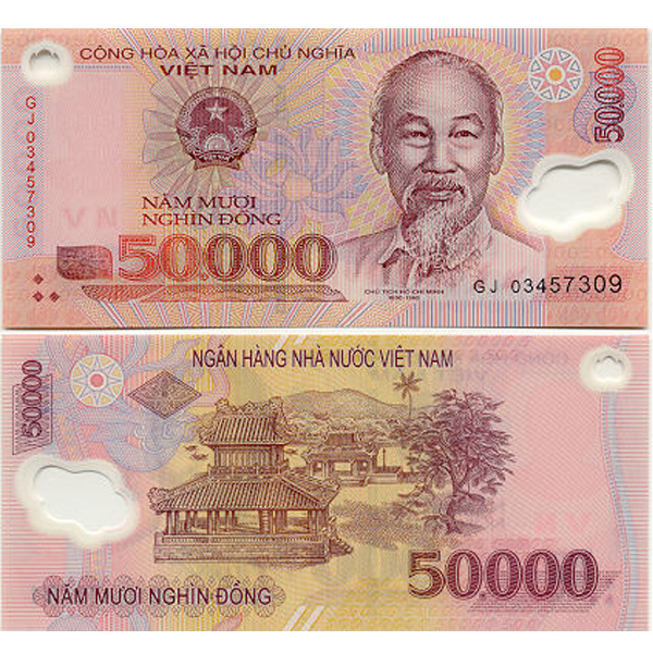 50,000vnd equivalent to  2.2 USD